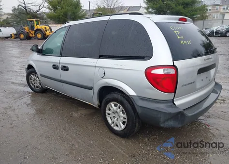2007 Dodge Caravan Se из США, поврежденный, VIN 1D4GP25R17B244240
